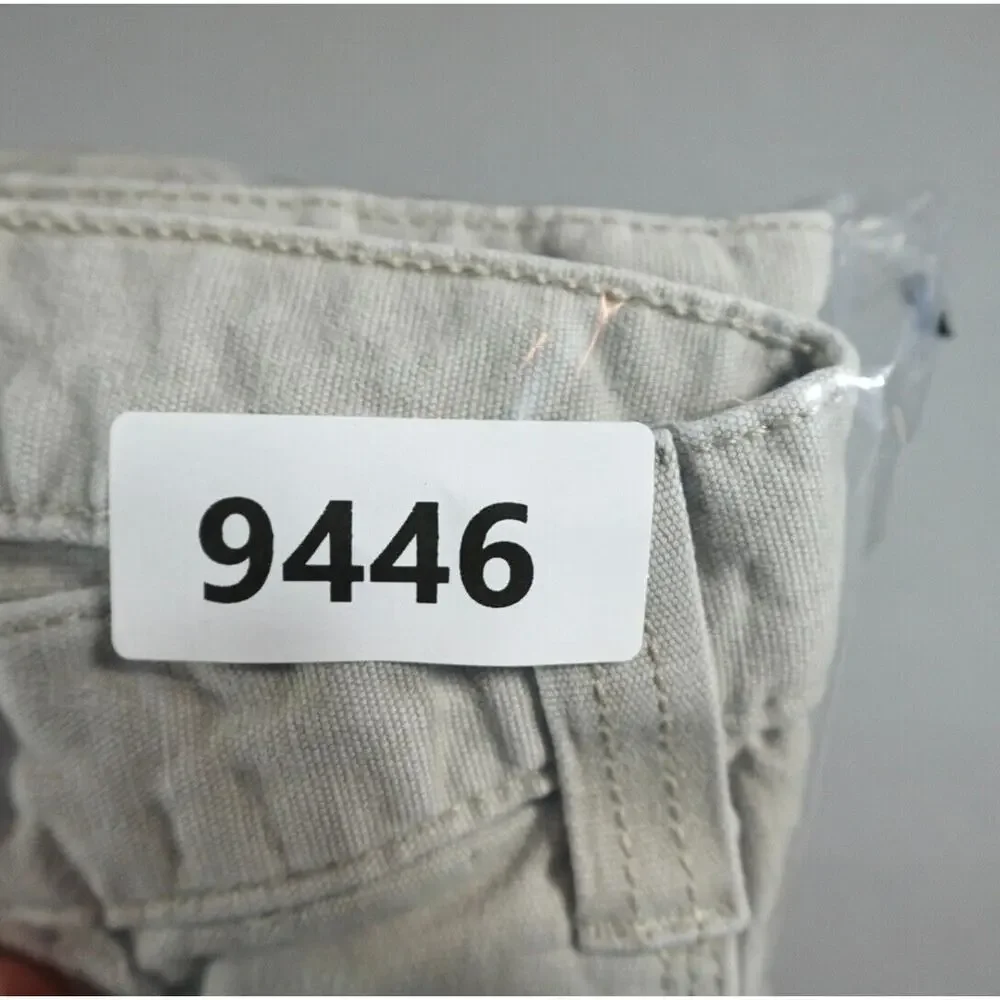Carhartt Work Pants Size 40x28Gray Relaxed Fit Outdoor side Pocket‎ Tag 42x30